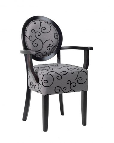 Ariana Side Chair -upholstered seat & back)