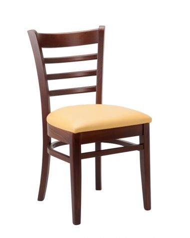 Darna Side Chair (upholstered seat)
