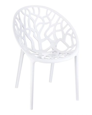 Crystal Chair - Glossy White