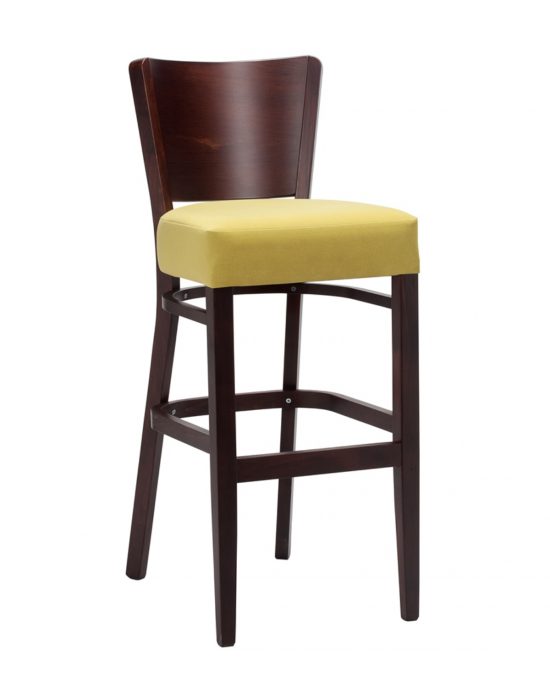 Toby Slim Side Chair - solid back
