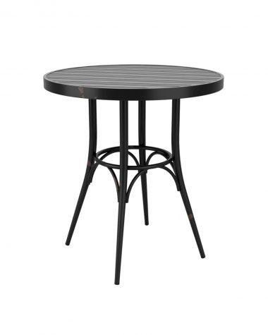 Lyon Square Dining Table (black)