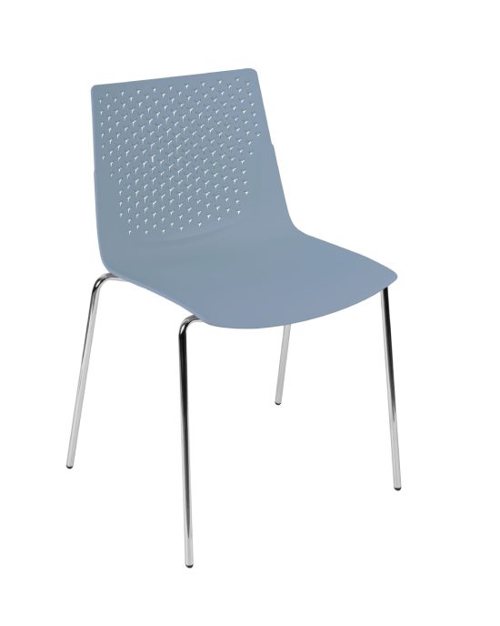 Flexus Side Chair  - Pastel Blue