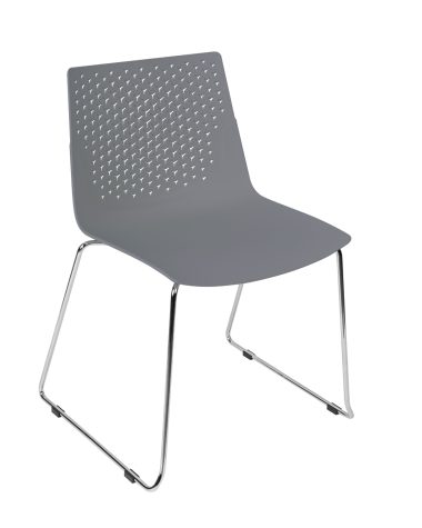 Flexus Skid Side Chair  - Pastel Green