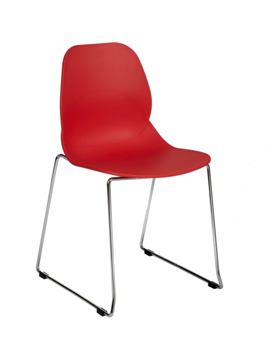 Stratford Skid Frame Side Chair (various colour options)