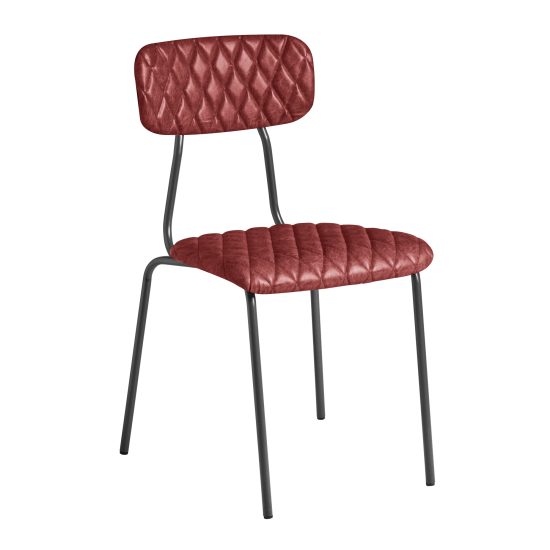 Karla Side Chair - Vintage Red