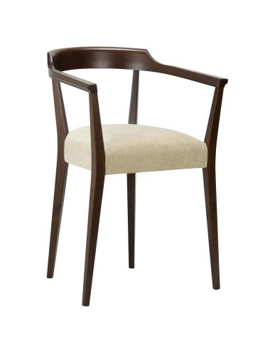 Monica Armchair - solid seat