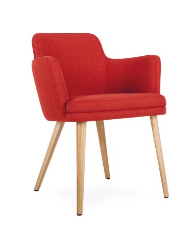Lottus Side Chair - Wooden legs
