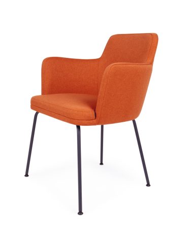 Lottus Side chair - Metal legs