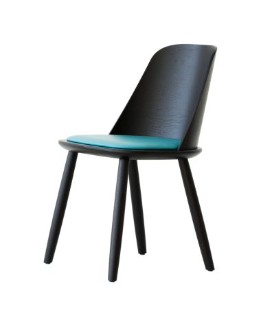 Nura Side Chair - solid seat